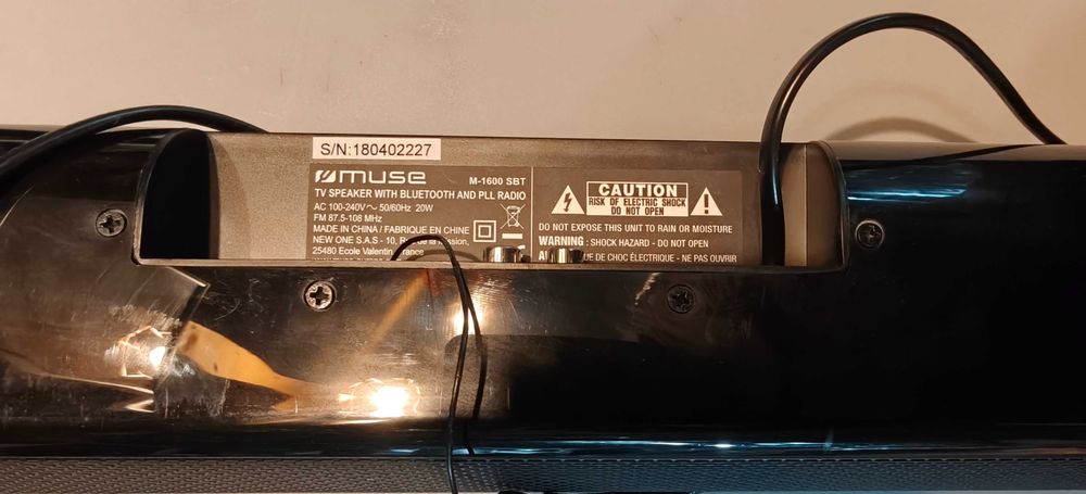 Soundbar Muse că nou