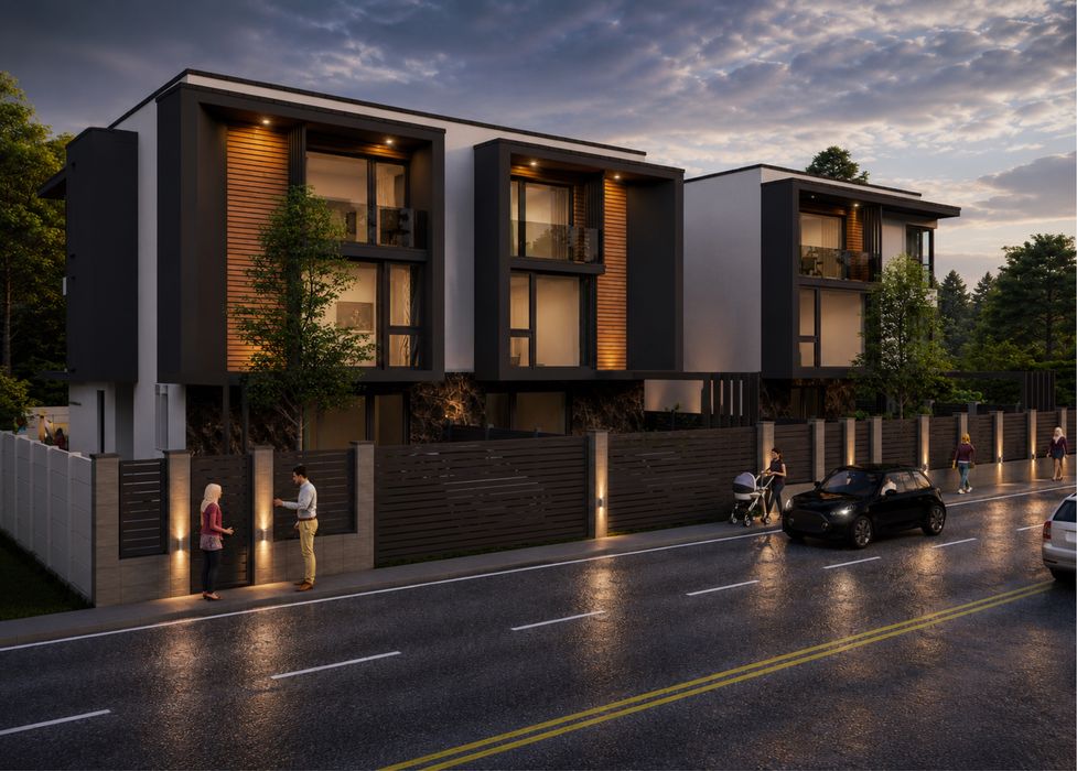 Casa de vanzare P+2, 270mp cu curte 220mp, 5 camere , 4 bai  pe strada Matei Millo, Pipera