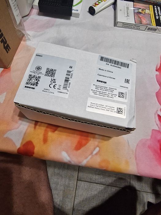 Зарядно с батерия за Микрофон Шур