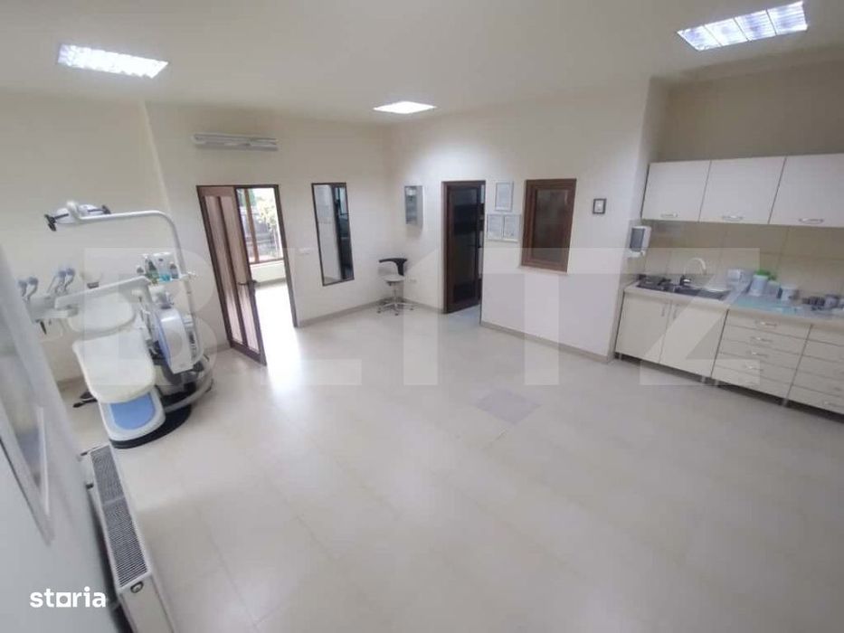 Casa 270 mp+teren 322 mp, 6 camere+cabinet stomatologic-zona Centrala