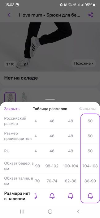 Продам брюки/штаны для беременных р.50