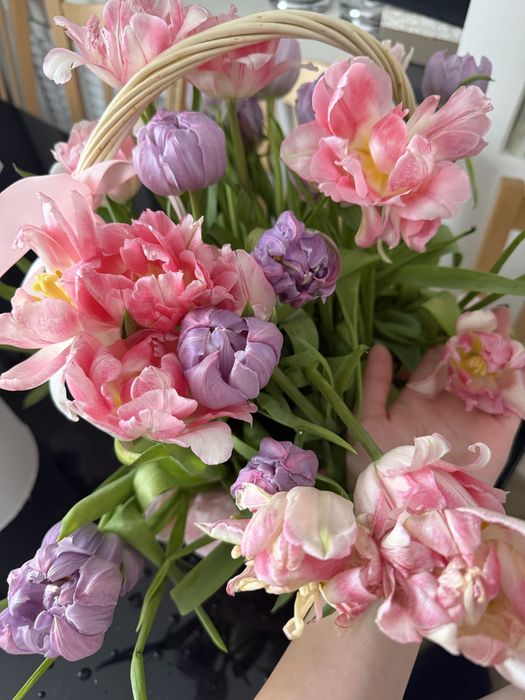 Цветы Букеты Розы Тюльпаны