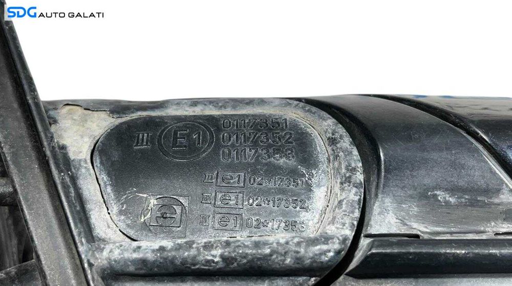 Oglinda Stanga Electrica Culoare Negru Lucios BMW Seria 3 E46 1998 - 2006 Cod 0117353 [L5983]
