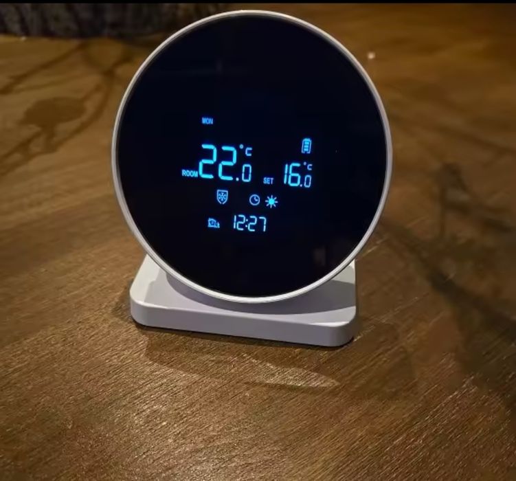 Nou Sigilat Negru Termostat Centrala Wirreles WiFi Smart Alb sau Negru