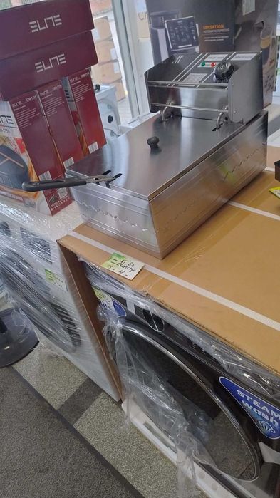 *ПРОМО* Чисто нов Електрически Фритюрник 6 л 2500 W неръждаема стомана