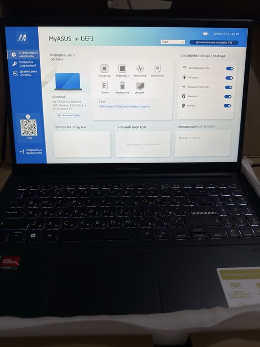 Nootebook Asus Vivobook go 14/15