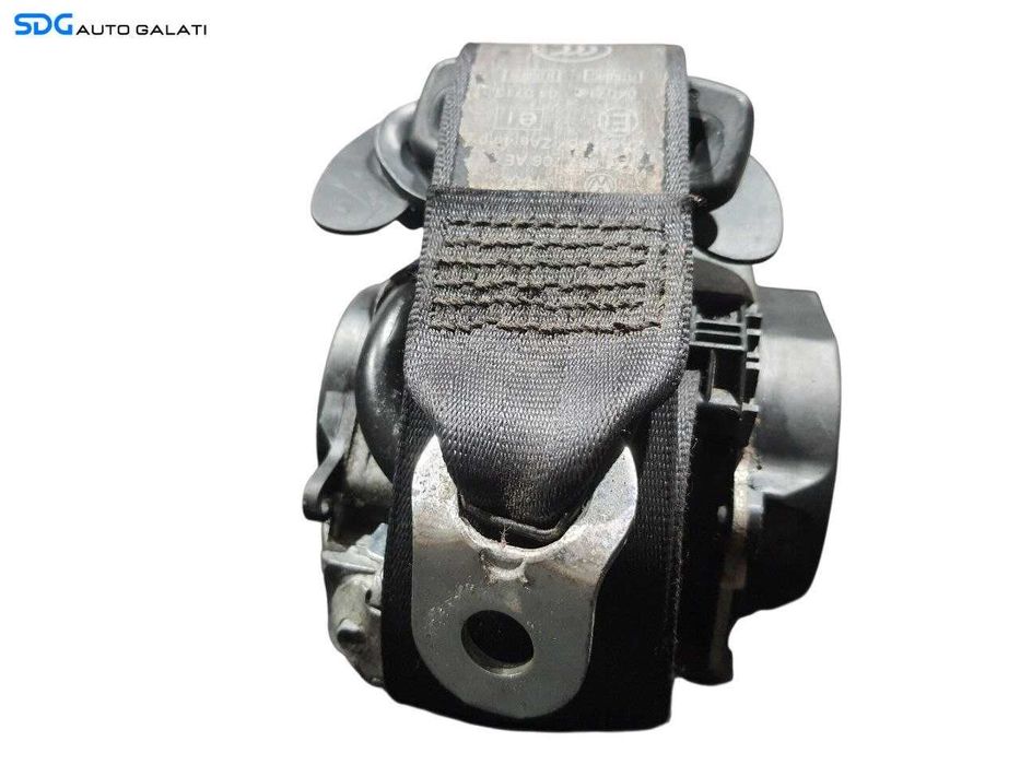 Centura de Siguranta Dreapta Fata Pasager Volkswagen Golf 5 2004 - 2008 Cod 1K4857706AE [N3331]