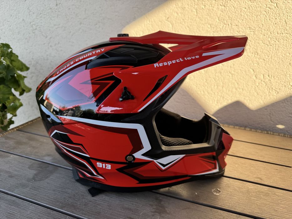 Casca moto cross tritineza downhill , marimea L , NOU