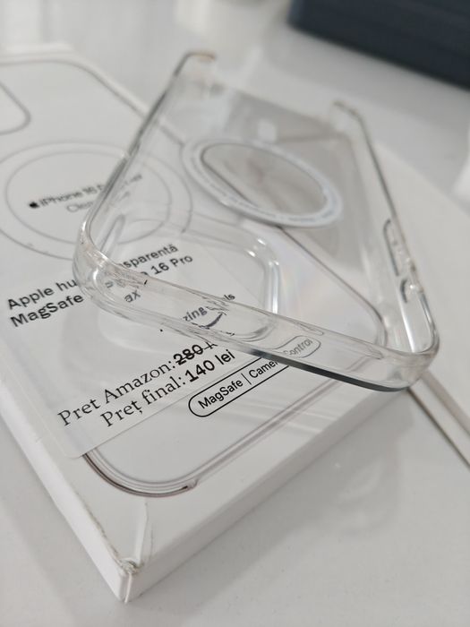 Husă Transparentă Apple iPhone 16 Pro Max, MagSafe