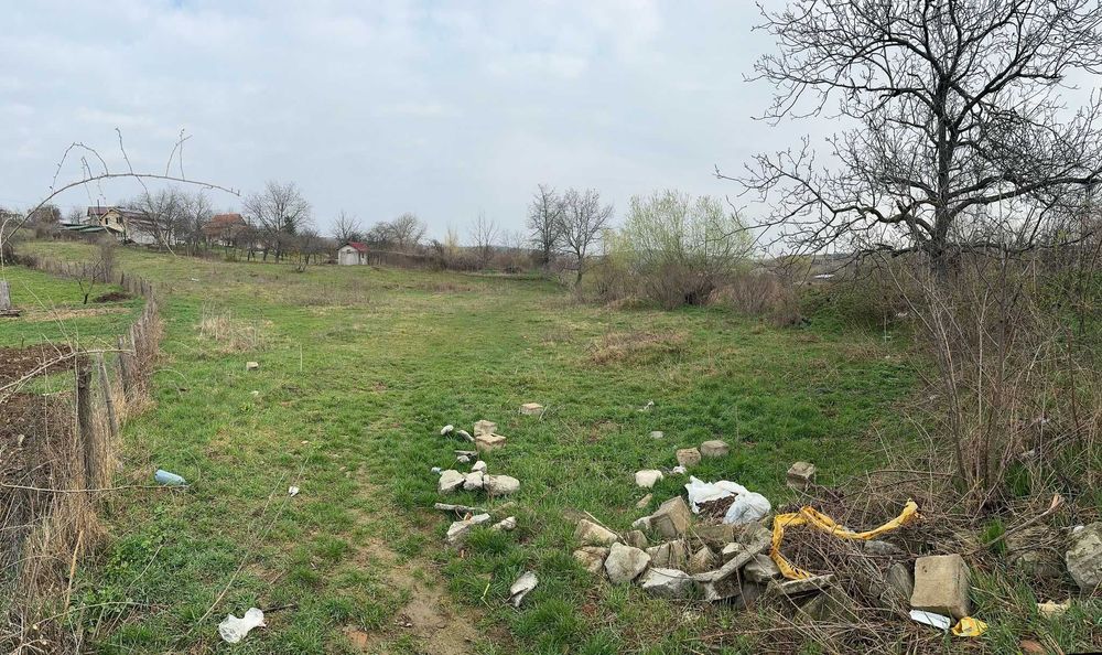 Teren Goruni - Tomești, intravilan, 1693 mp cu utilități si asfalt