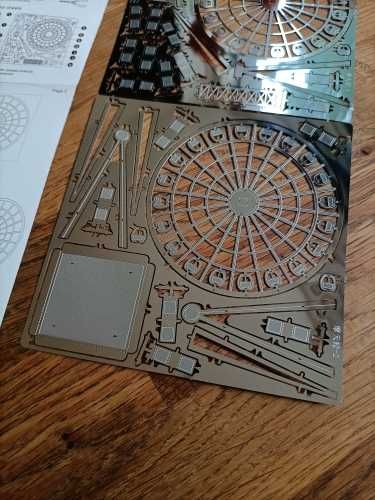 3D метален пъзел Виенско колело