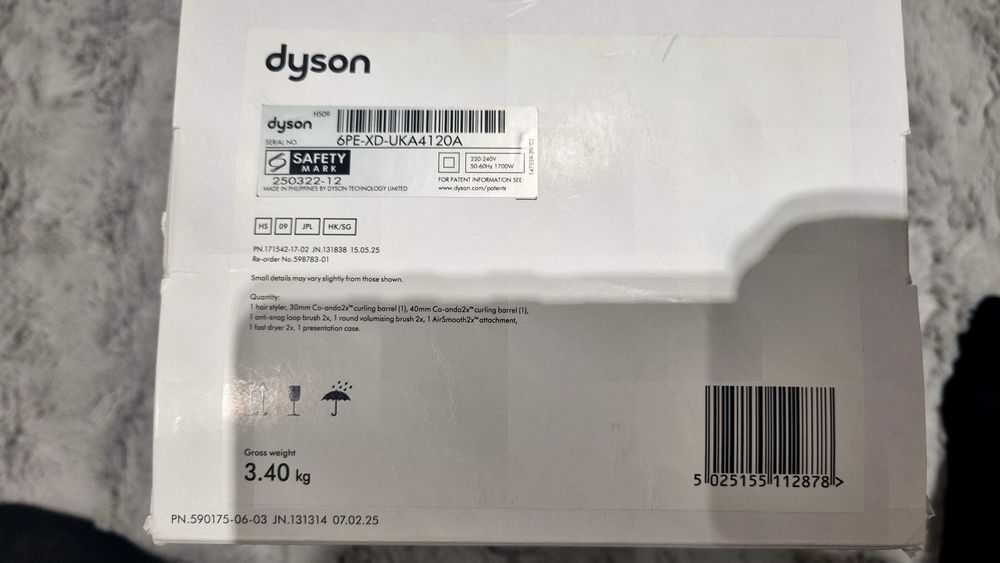 Dyson Airwrap Co‑anda2x