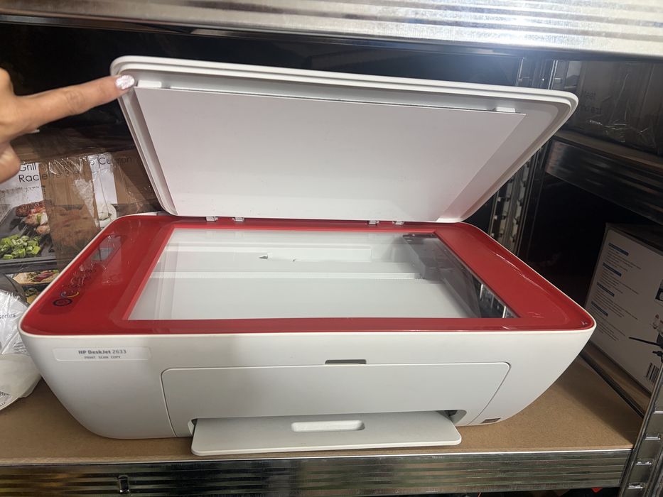 цветен многофункционален мастиленоструен принтер HP DeskJet 2633 All-in-One