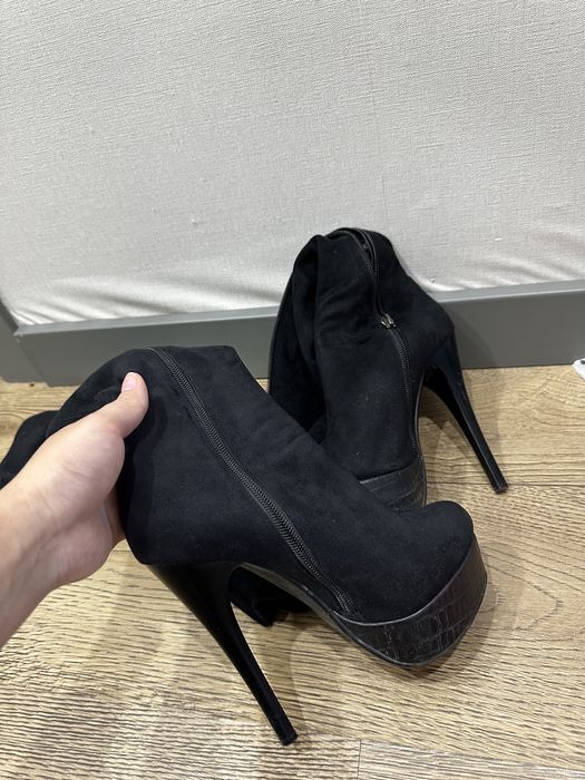 Сапоги на платформе