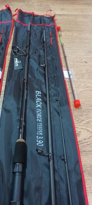 SET 2 Feedere FL BLACK FORCE 3.90 Actiune 60-150g