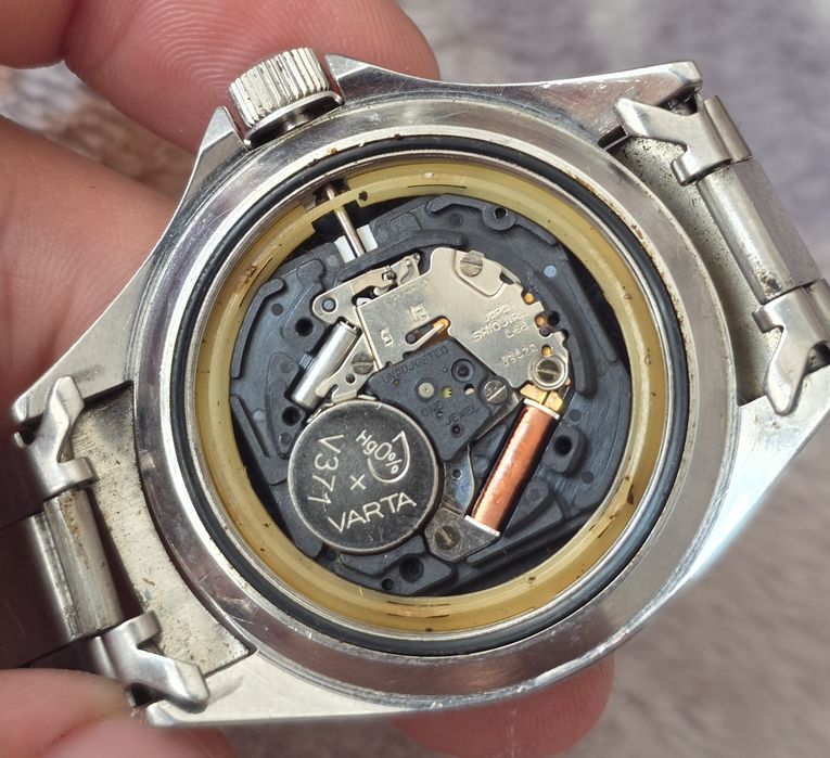 Ceas YEMA Superman II Quartz 300M Diver Vintage Retro Rar De Colectie