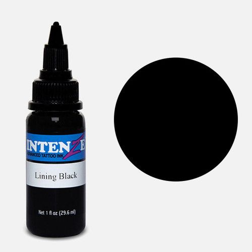 Intenze Lining Black 30мл. тату краска