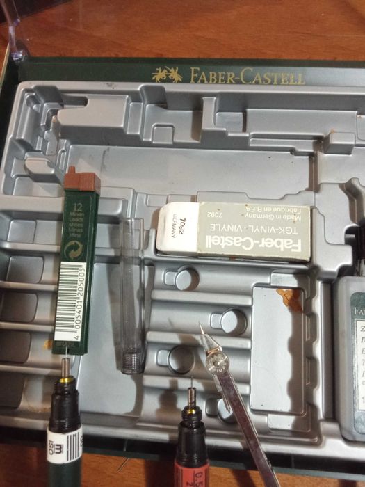 Мастилени писалки Faber-Castell TG13: 3 бр.-0,25, 0,35 и 0,5 мм