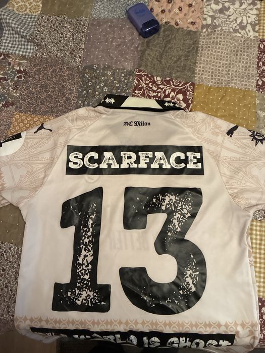 Призрак футболна тениска Scarface X Milan