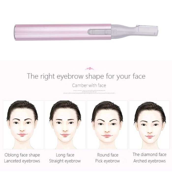 Тример за мъже и жени за вежди-уши-крака-ръце-коса-излишна коса