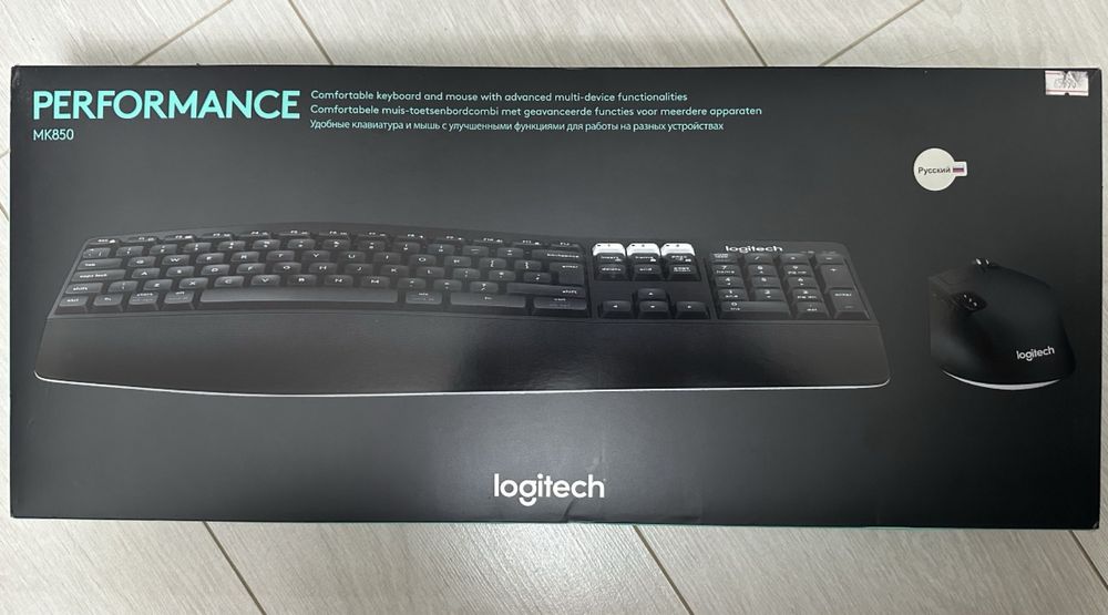 Клавиатура + мышь Logitech