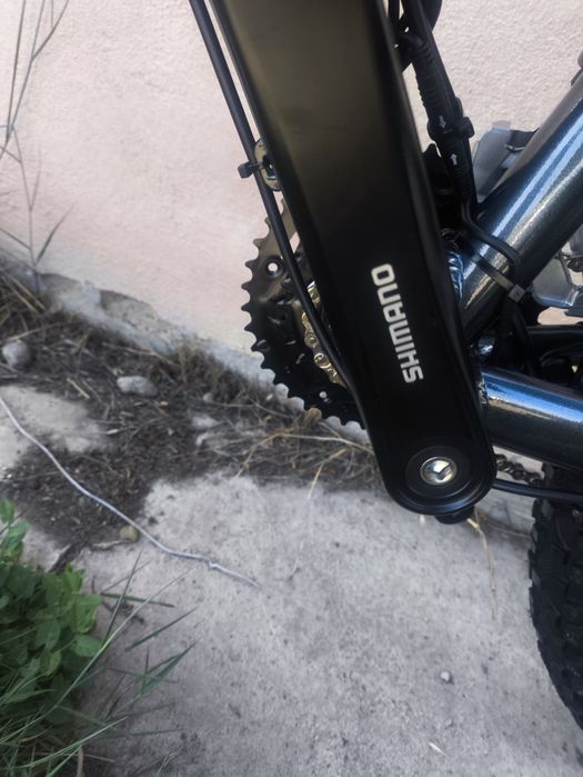 MTB asistat electric 29 " furca aer Shimano