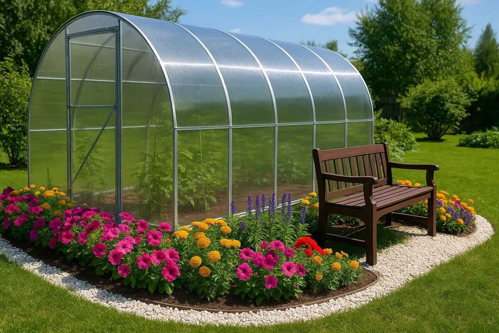 Удобная теплица для дома и дачи.