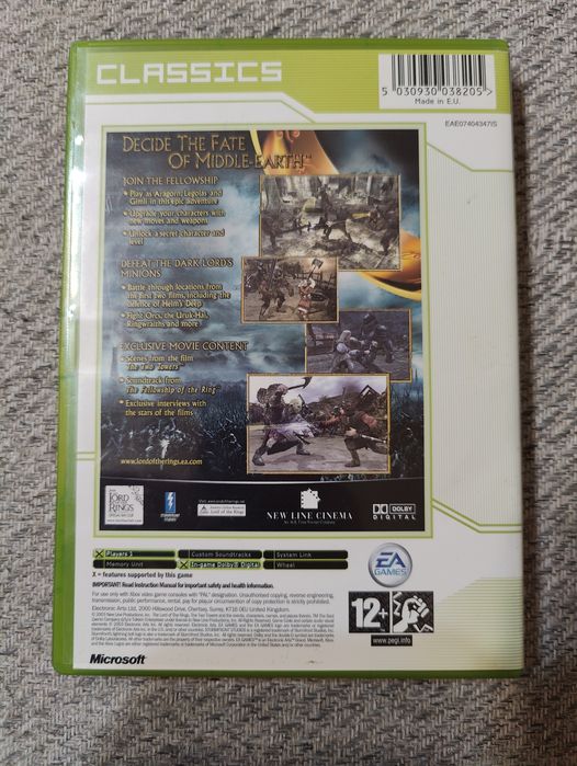 Joc Xbox Classics The Lord of the Rings