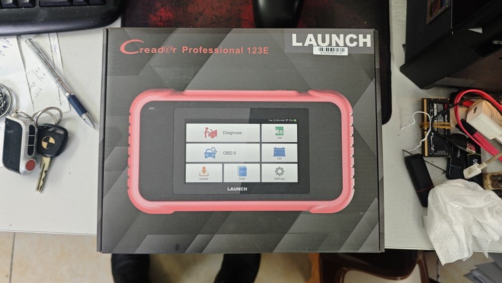 Авто сканер лаунч 123Е