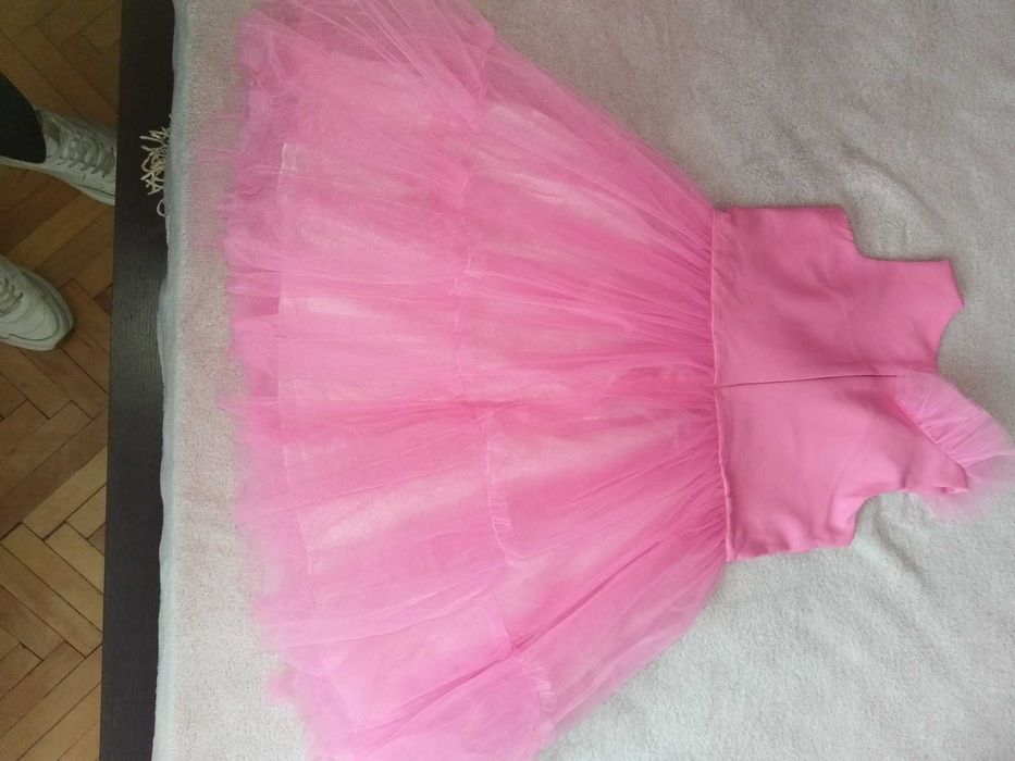 детска рокля Contrast