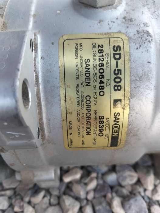 Компрессор кондиционера Sanden SD-508 (S8390)