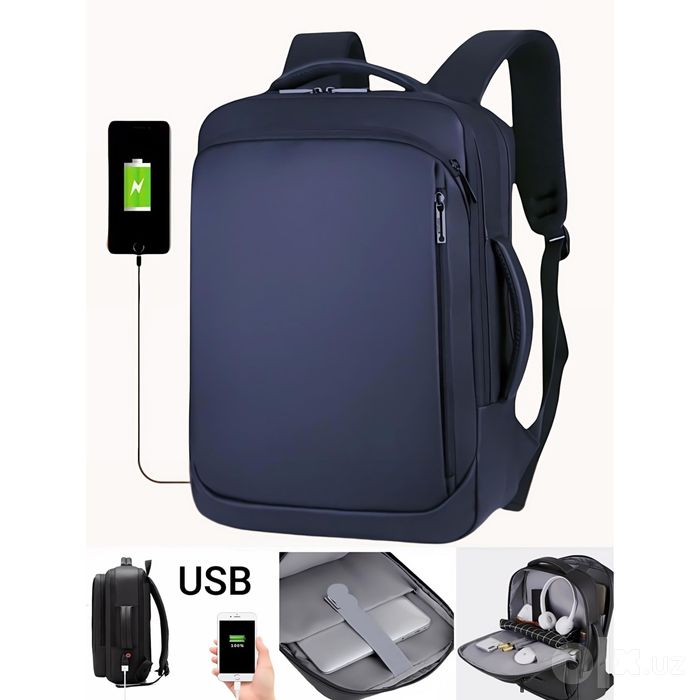 Universal sumka-ryukzak USB - PORT. Рюкзак - сумка для ноутбука.