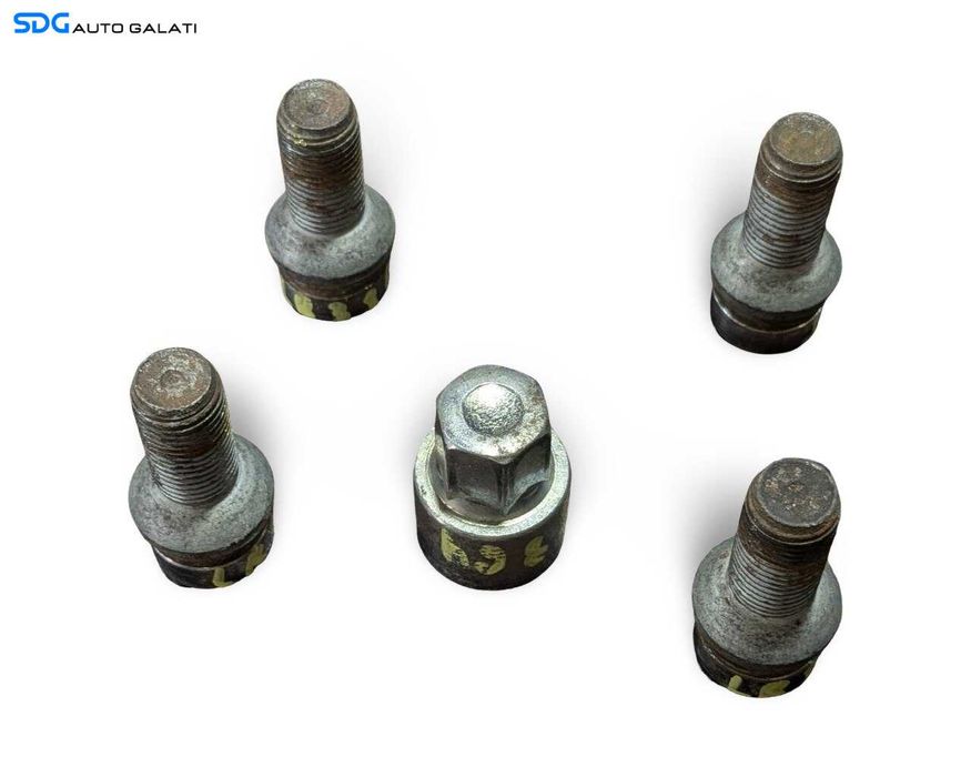 Set Prezoane Antifurt Roti Jante Volkswagen Audi Skoda Seat Peugeot Citroen Dacia Renault Ford 1995 - 2026 [LR3863]