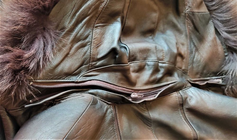 Дамско манто – яке от естествена кожа! TOП ЦЕНА!!!