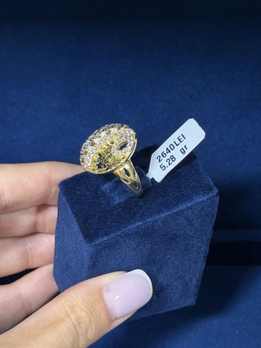 Inel aur 14K 5.28gr