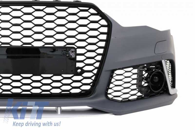 Bara Fata compatibil cu Audi A6 4G RS6 Design (2011-2015) cu Grile