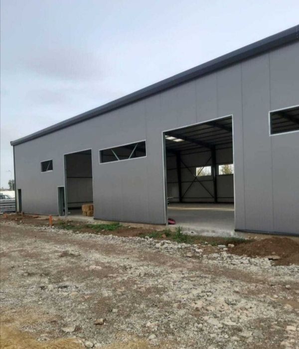 Vand hala metalica 6x18m