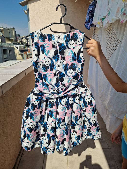 Официална детска рокля от магазин Точици с панди