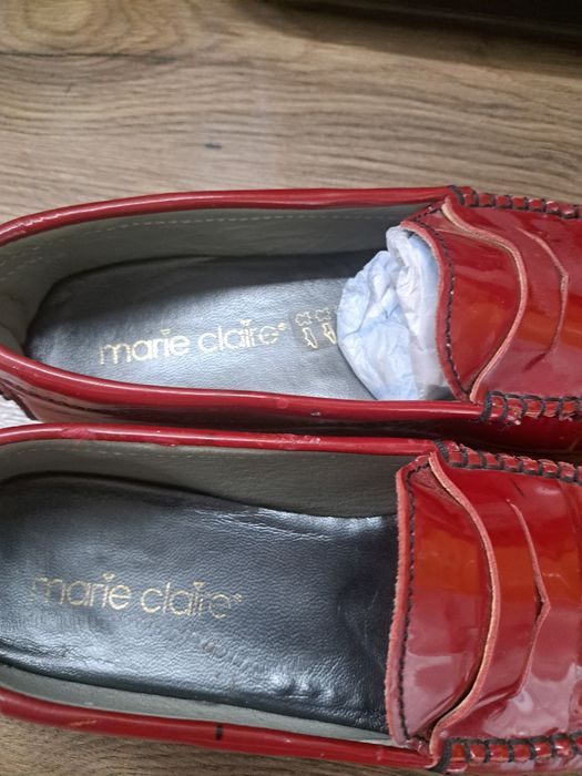 Mocasini din piele Marie Claire