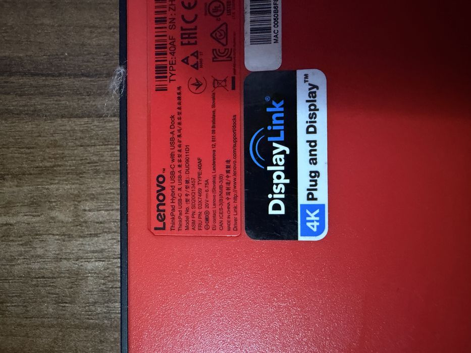 Docking station Lenovo