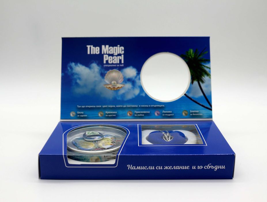 Колие The Magic Pearl - 5 цвята перла с различни послания