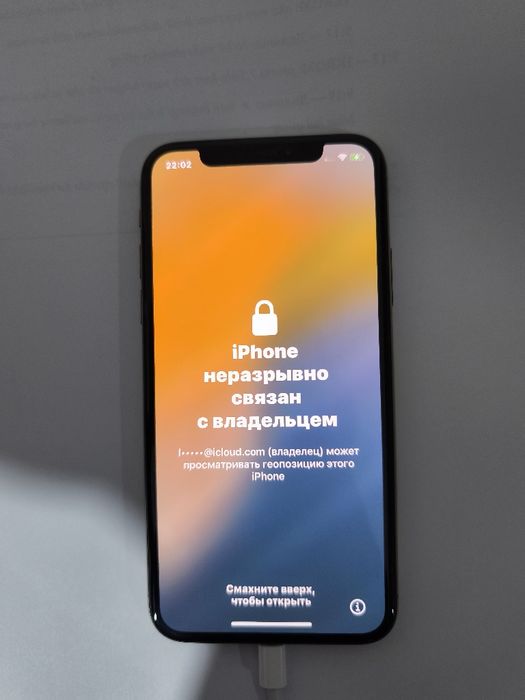 Iphone xs 64gb Icloud ga tushgan