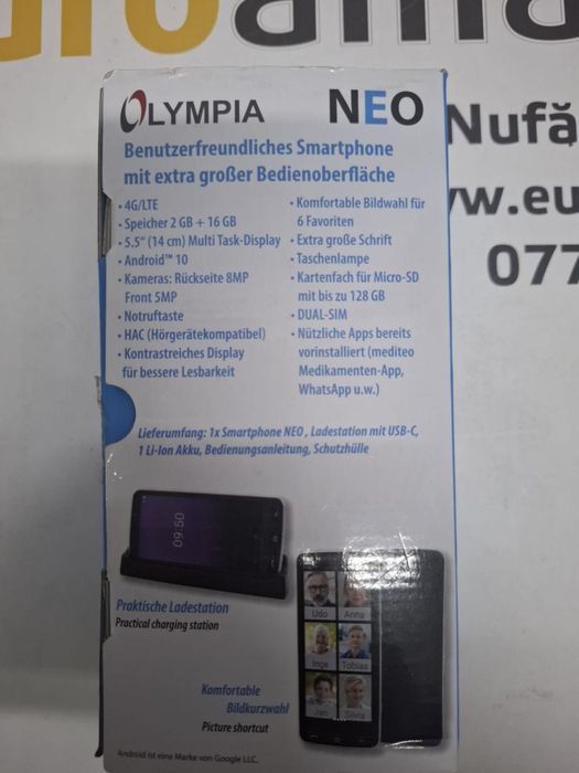 Telefon mobil Olympia Neo 16gb 2gb ram -N2-