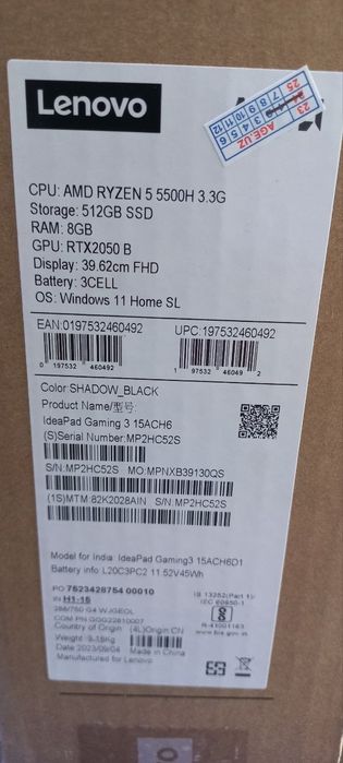 Lenovo ideapad gaming