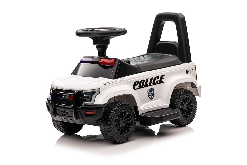 Masinuta de politei 2in1 electrica BJ993D 30W 6V cu BT USB port #White