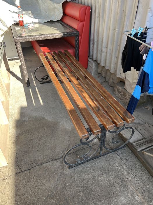 Продам скамейку кованную