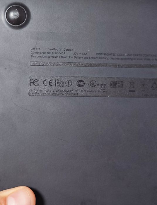 Lenovo ThinkPad X1 Carbon i5-3427U 8GB RAM 120GB SSD tastatura defecta
