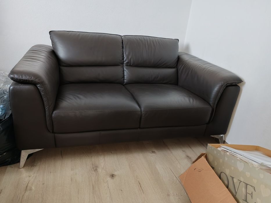 Set 3 piese canapele de piele ecologica NOI