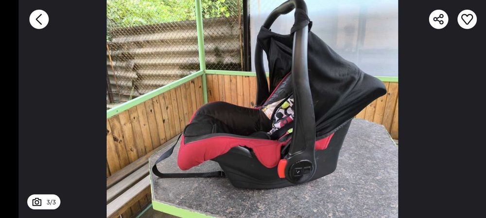 Бебешко столче/кош за кола