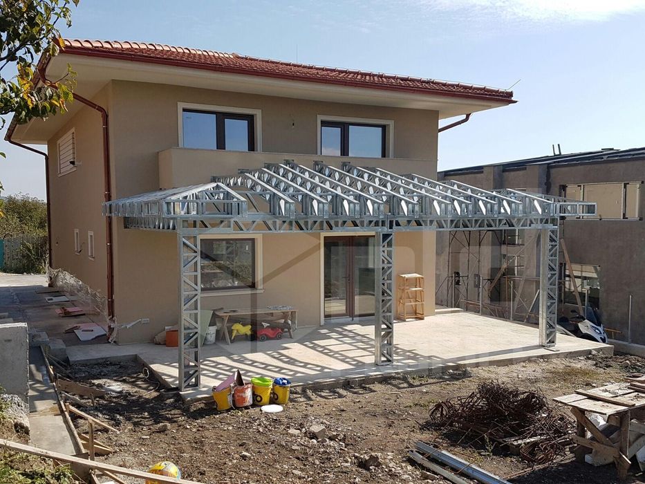 Vand containere stil casute din panouri sandwich 7*6.5m